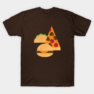 Taco Pizza Burger T-Shirt